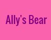 Ally's Bear
